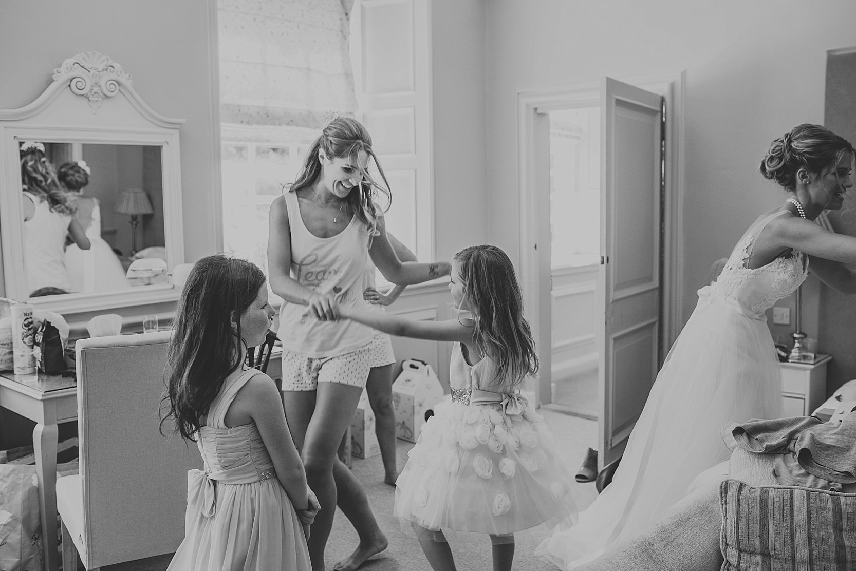 Beautiful, relaxed wedding photography at Langdon Court Hotel in Devon and Wembury Church and Wembury Beach