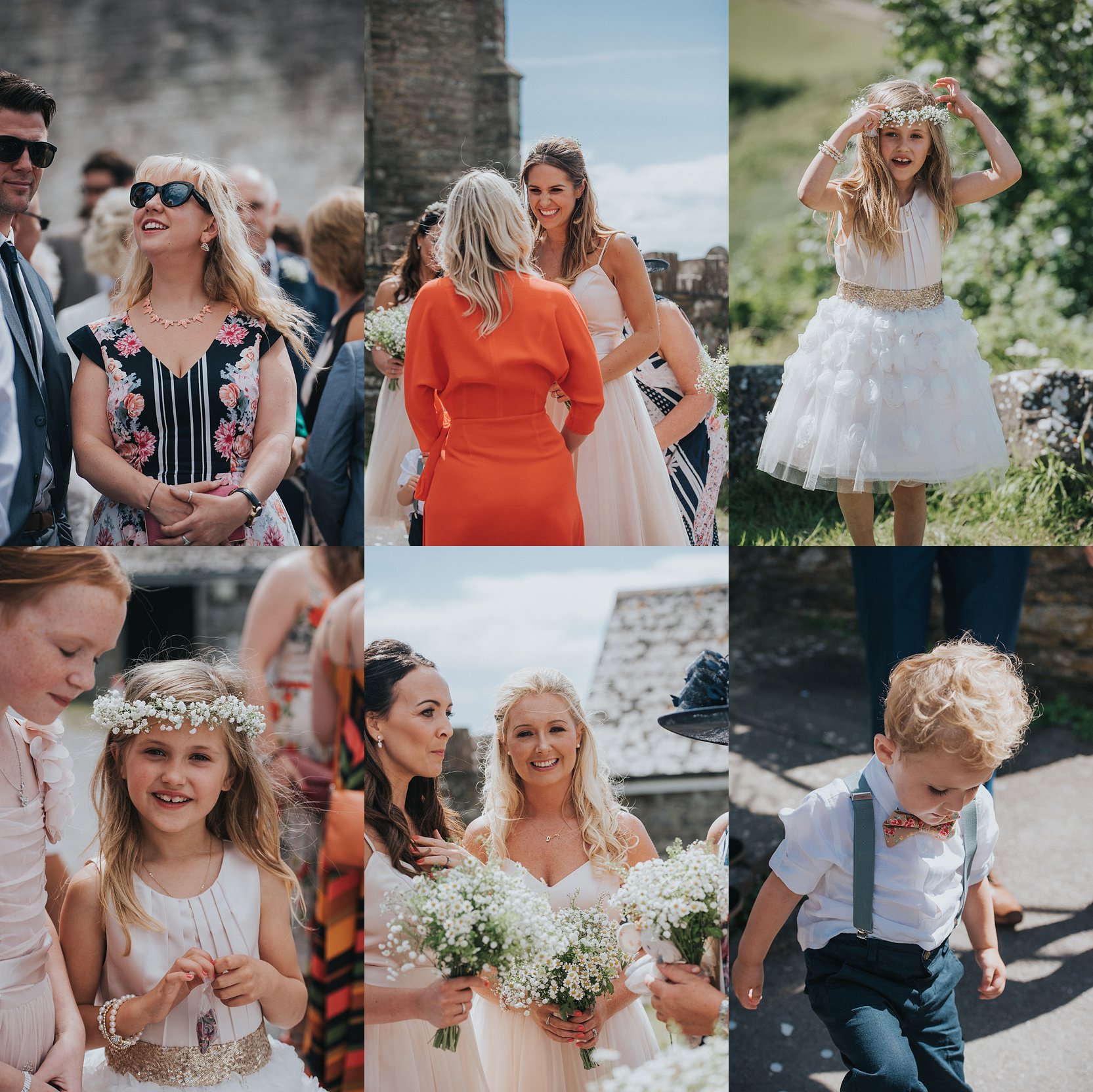 Beautiful, relaxed wedding photography at Langdon Court Hotel in Devon and Wembury Church and Wembury Beach