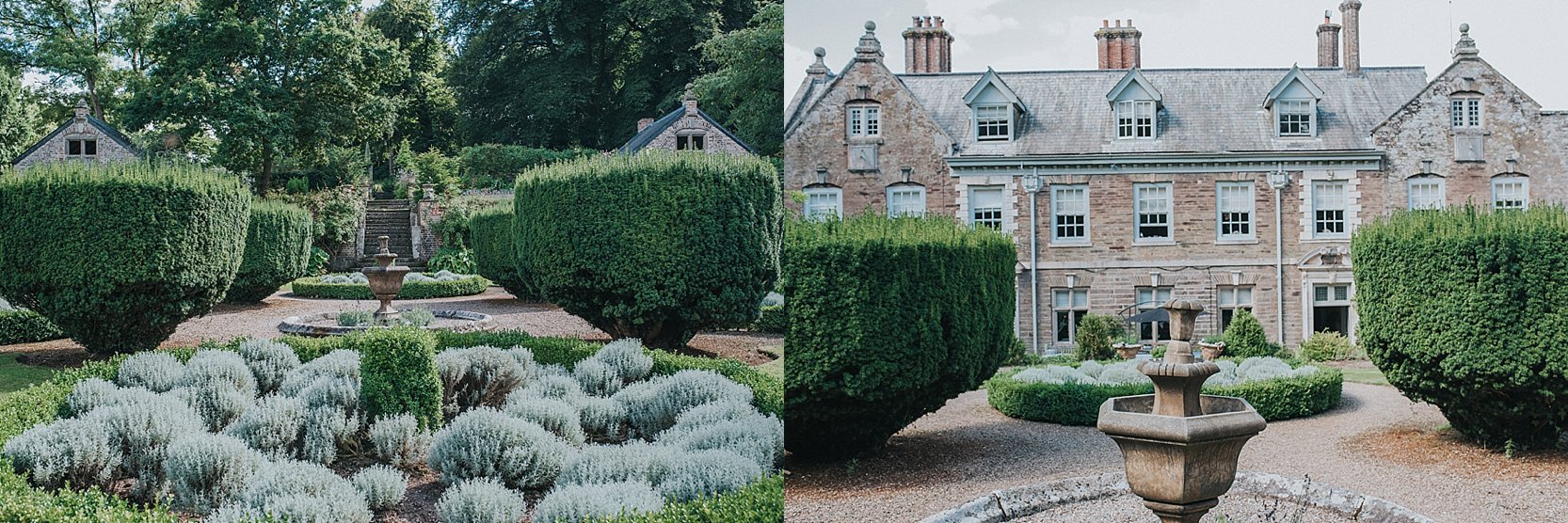 Beautiful, relaxed wedding photography at Langdon Court Hotel in Devon and Wembury Church and Wembury Beach