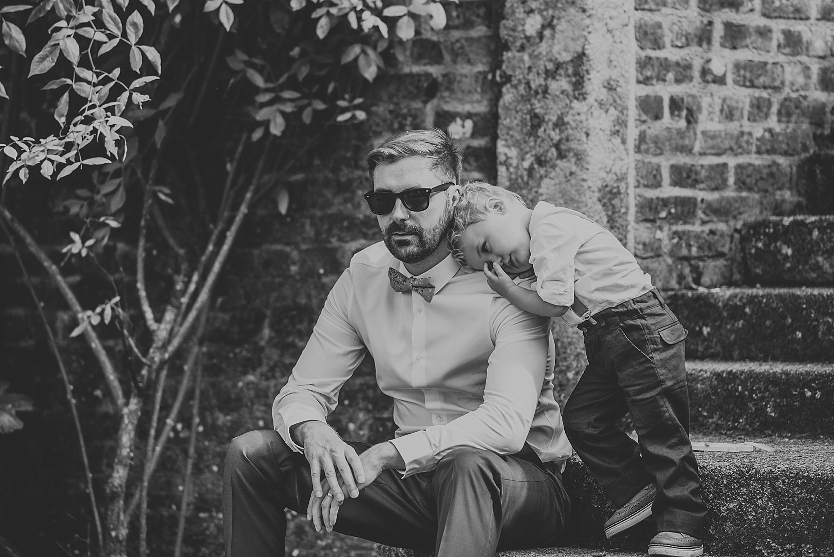 Beautiful, relaxed wedding photography at Langdon Court Hotel in Devon and Wembury Church and Wembury Beach