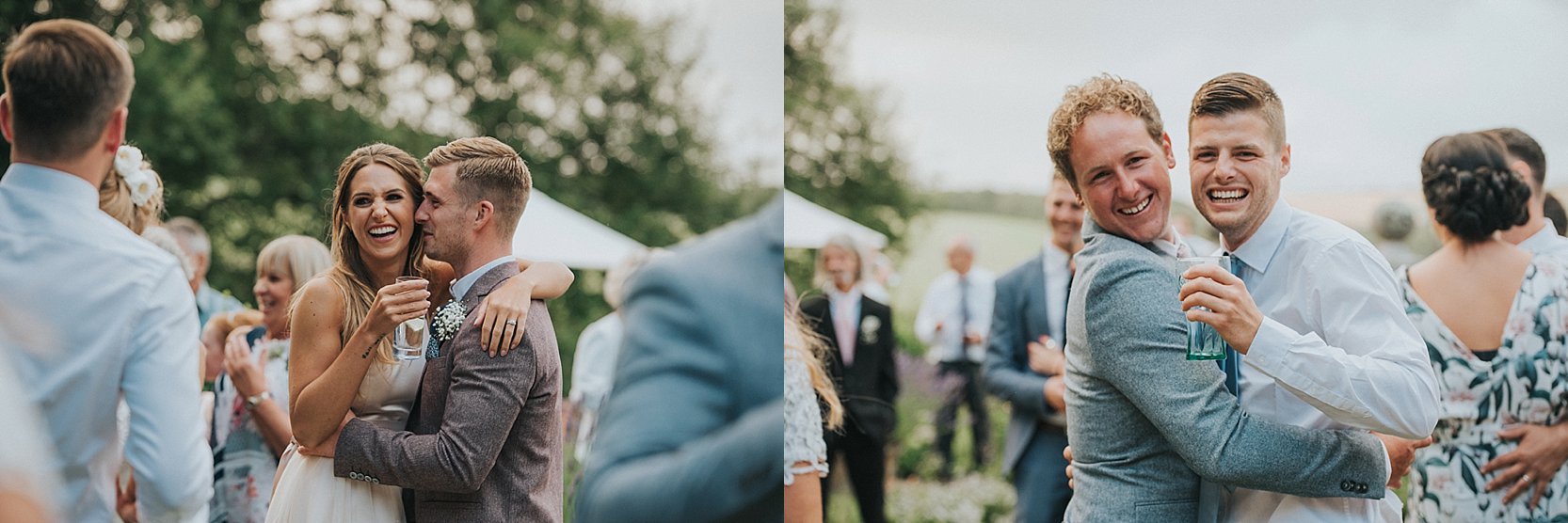 Beautiful, relaxed wedding photography at Langdon Court Hotel in Devon and Wembury Church and Wembury Beach