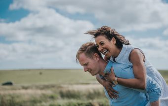 Sunny Dartmoor Engagement Shoot