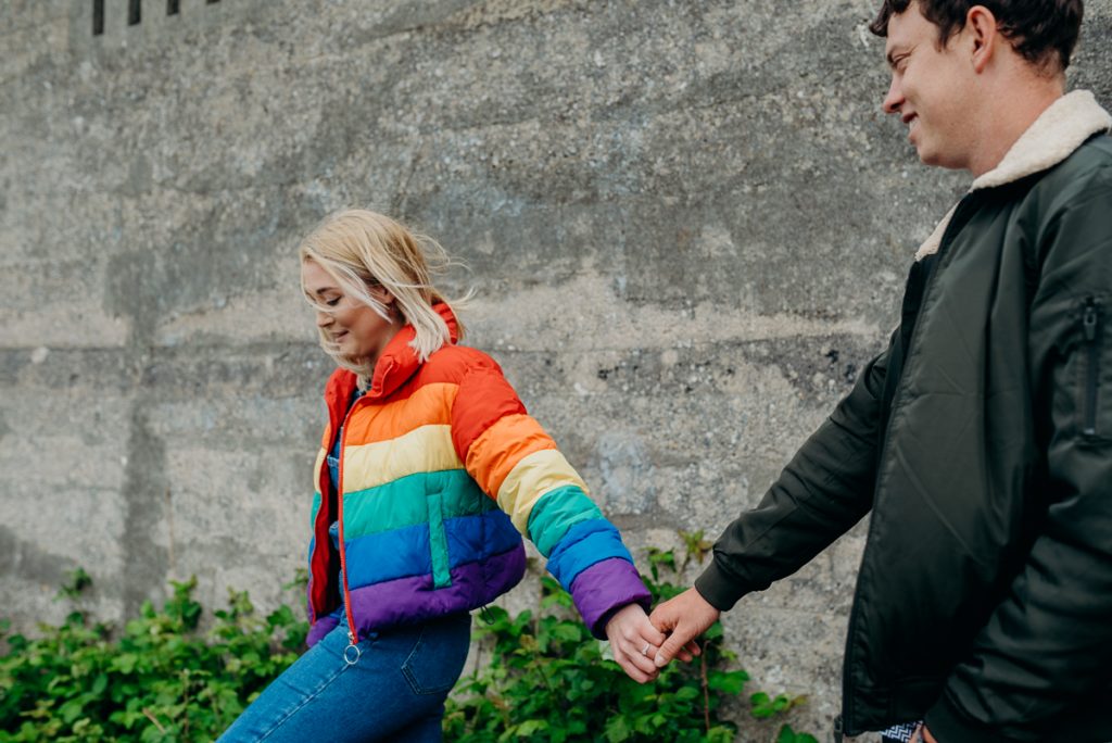 Engagement photography devon