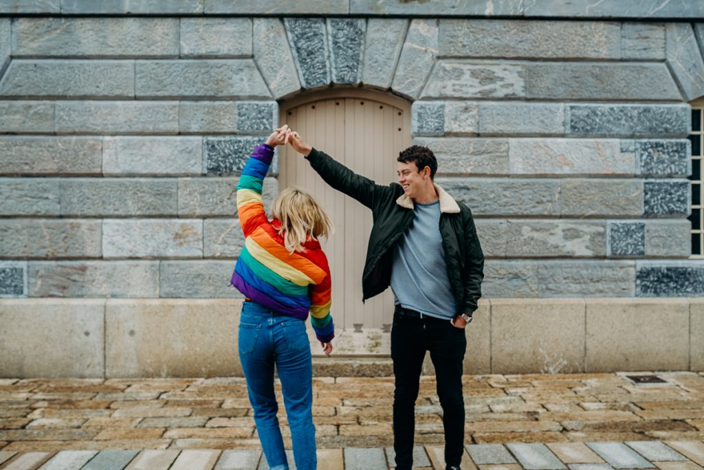 Engagement photography devon