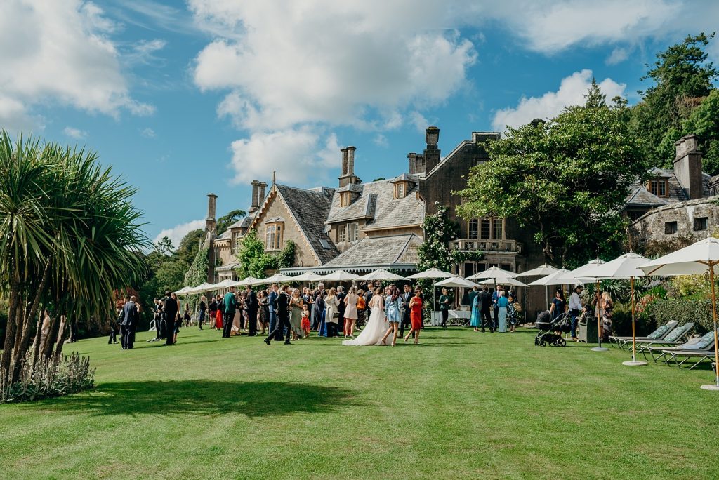 Hotel Endsleigh wedding reception