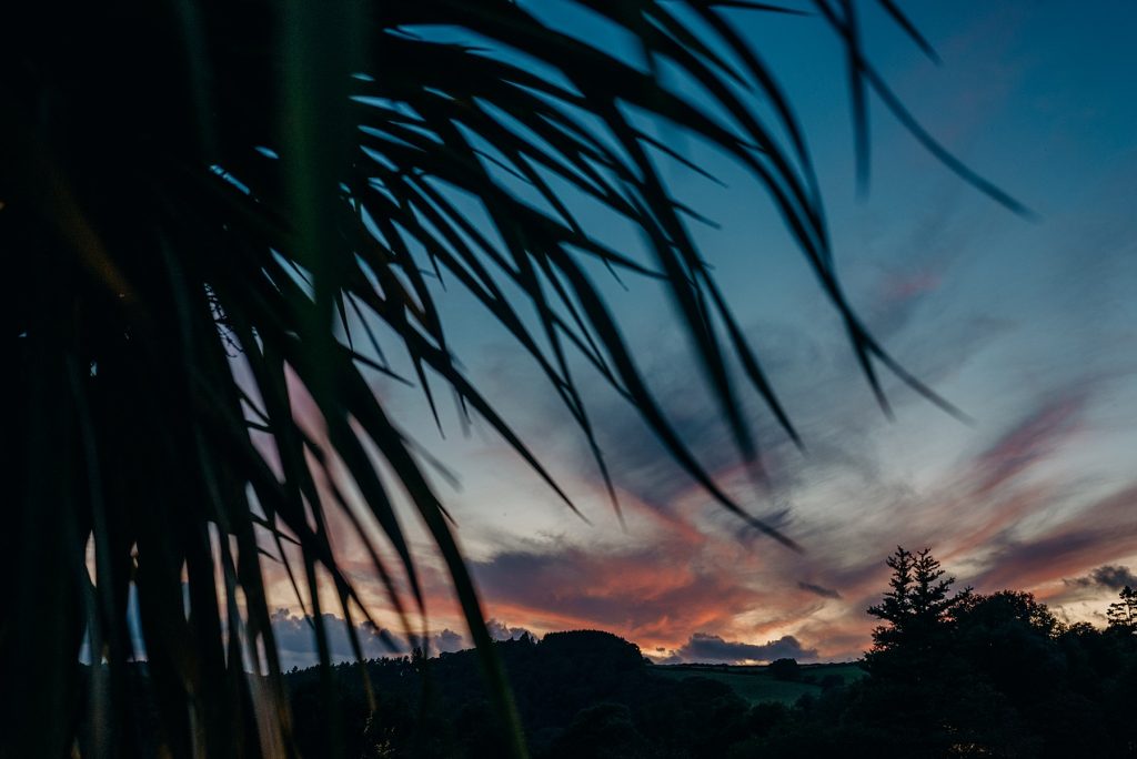 Hotel Endsleigh sunset