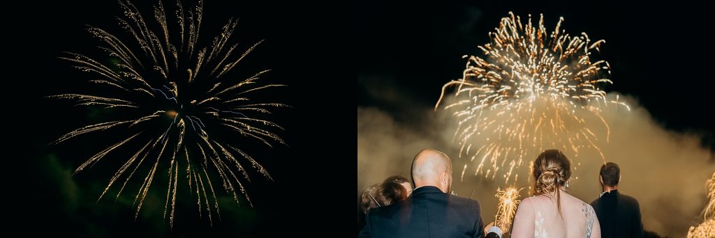Hotel Endsleigh fireworks