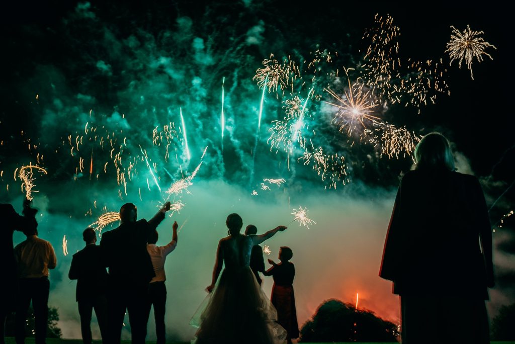 Hotel Endsleigh fireworks