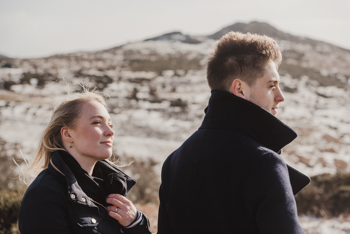 dartmoor engagement session 