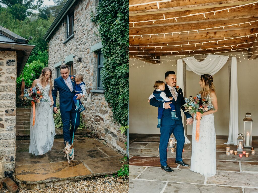 Elopement photographer in devon 