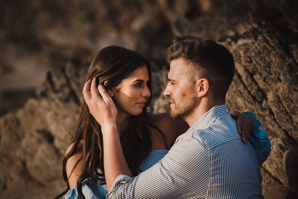 Cornish beach portrait session
