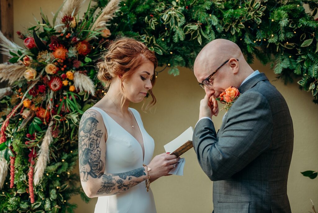 devon micro wedding
