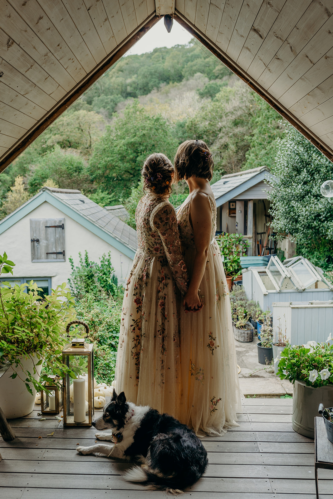same sex wedding Dartmoor