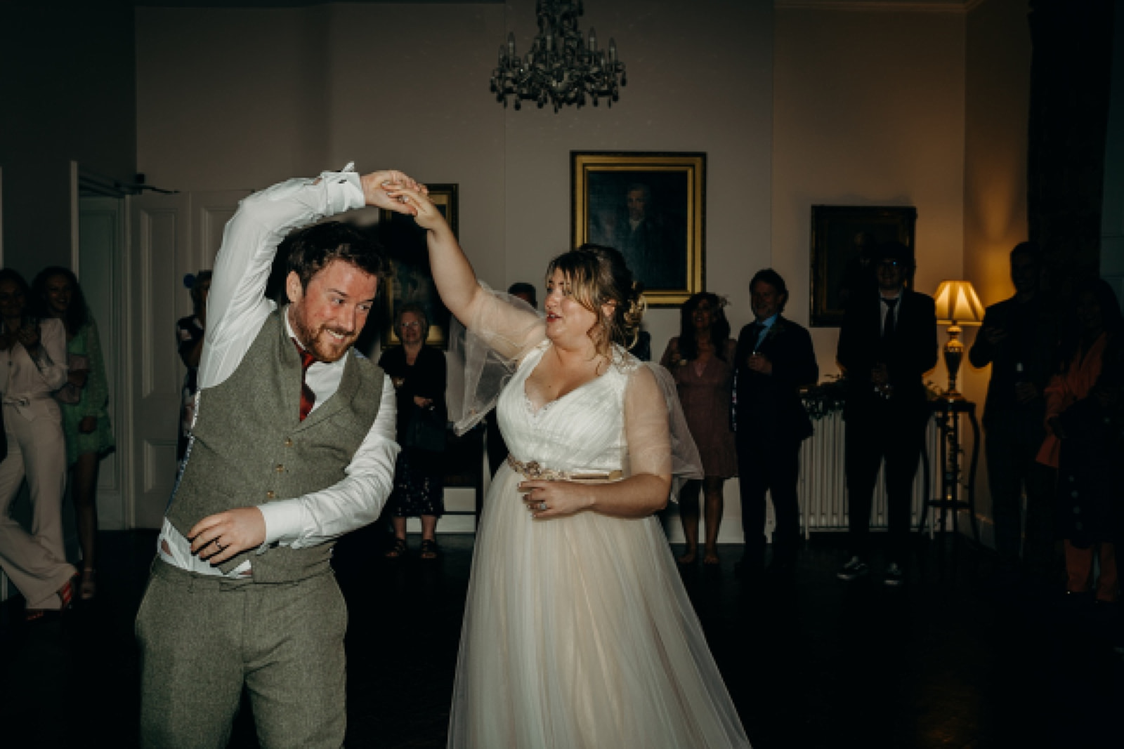 Devon wedding dance floor