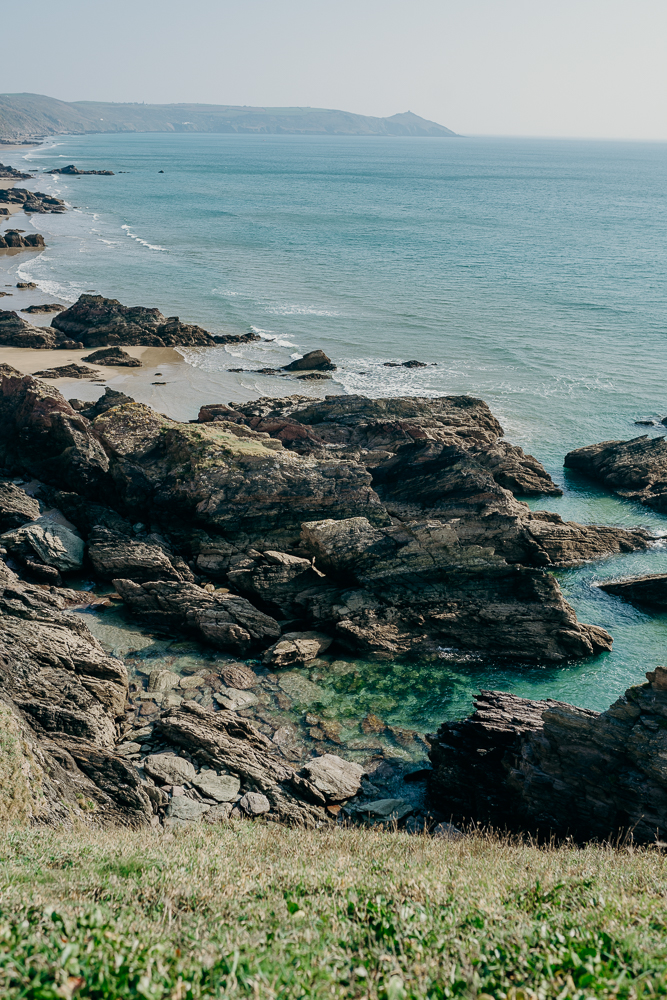 engagement shoot whitsand bay Cornwall