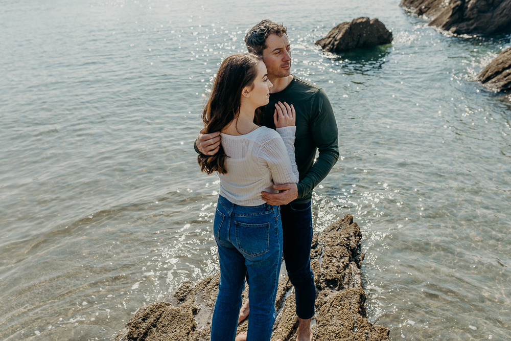cornwall engagement photographer