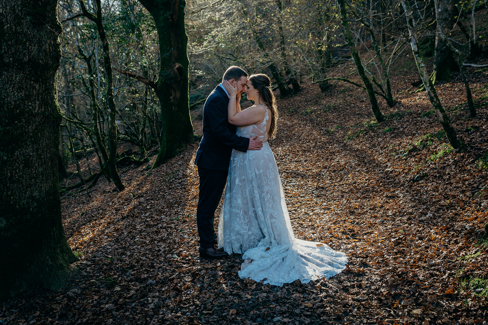 forest elopement Devon