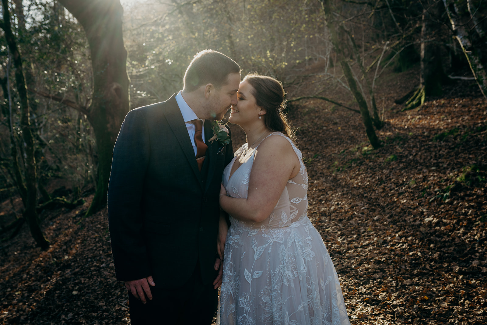 forest elopement Devon