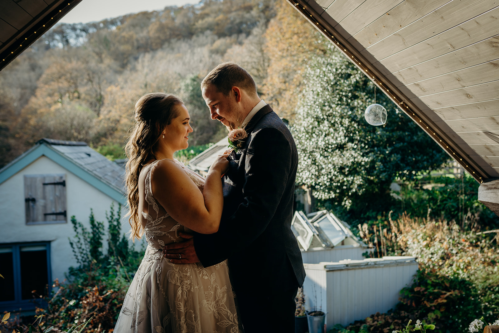 forest elopement Devon