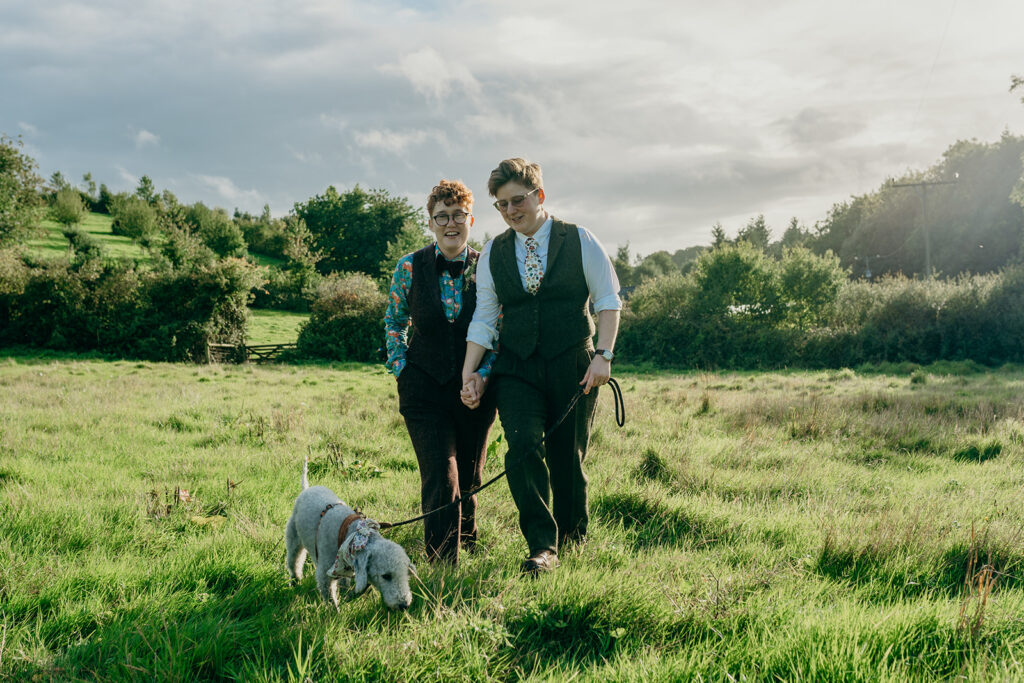 dogs at weddings