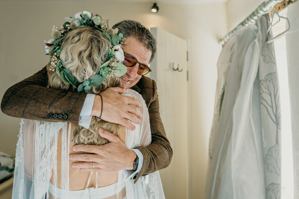 dad hug