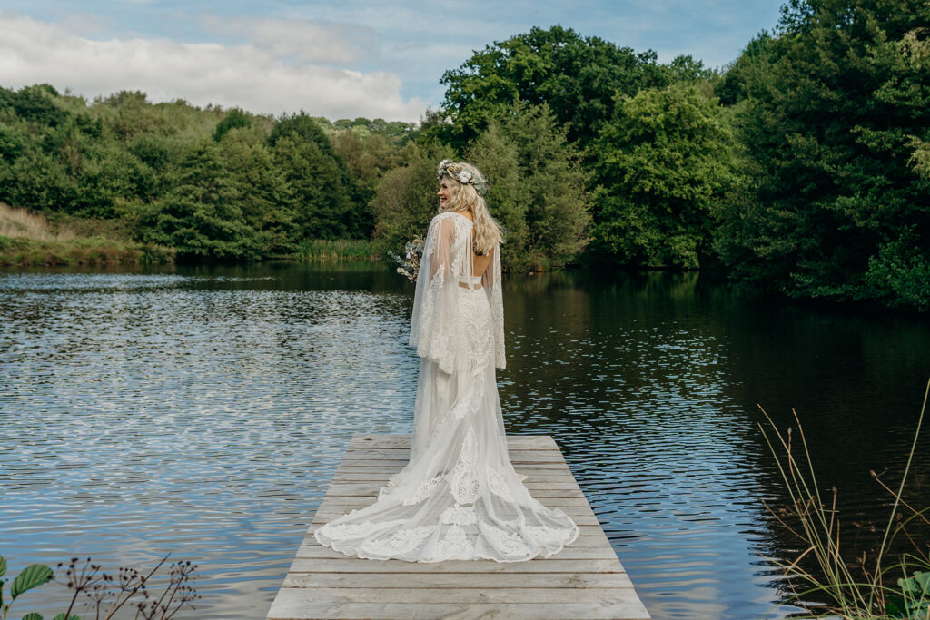 Boho wedding Devon