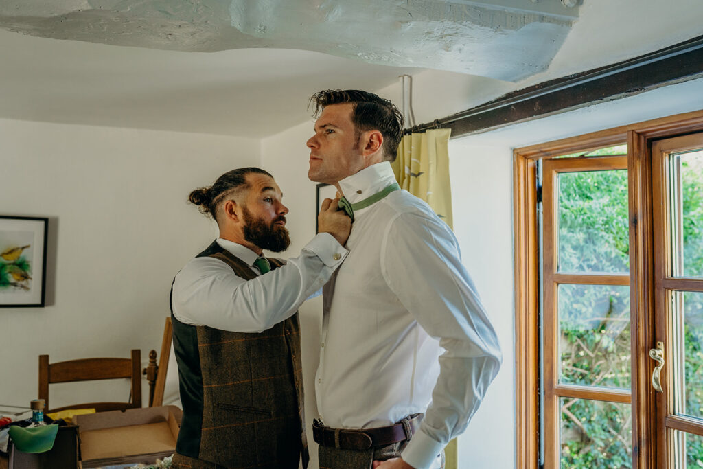 groom prep