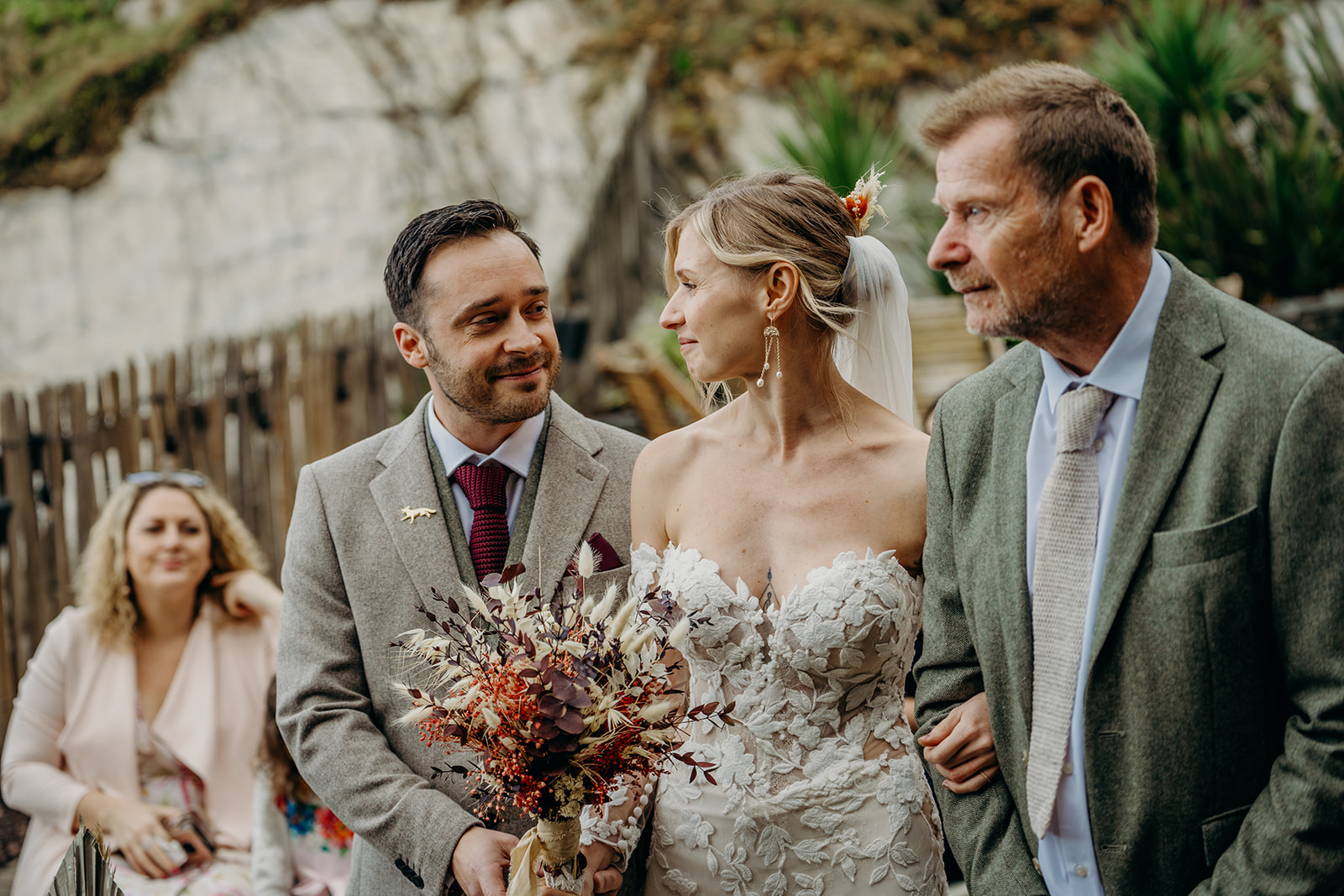 outdoor wedding ceremony