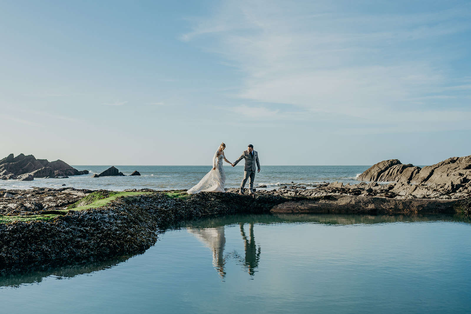 tunnels beaches wedding photographer